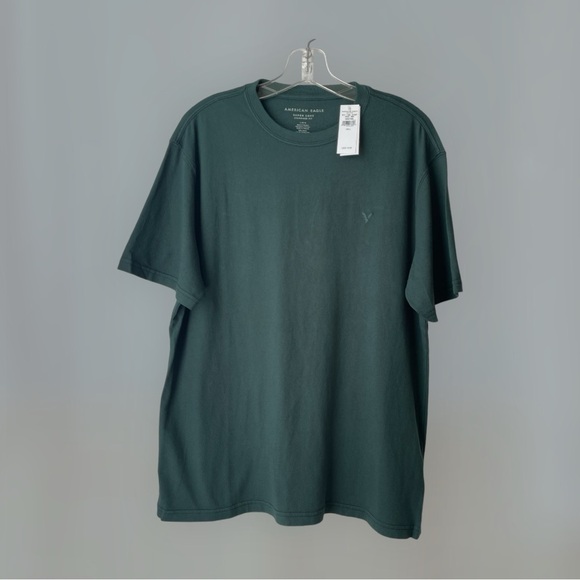 American Eagle Outfitters Other - American Eagle Men’s Super Soft Standard Fit Short Sleeved T-Shirt Dark Green L